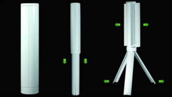 Eolico: micro turbina portatile per ricaricare cellulari e tablet