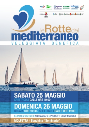 LE ROTTE DEL MEDITERRANEO  IL VILLAGGIO DELLACCOGLIENZA - 25/ 26 maggio 2019 - Banchina “Seminario” - Molfetta