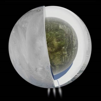 Luna Saturno nasconde oceano che potrebbe ospitare vita. Scoperta italiana, con i dati della sonda Cassini