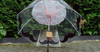 Lombrello che misura lo smog: arriva sensing umbrella