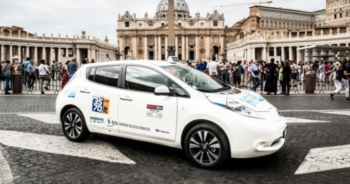 Taxi elettrici: a Roma debutta la Nissan Leaf