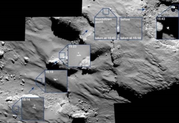 Rosetta, le prime immagini della discesa. Tanti imprevisti,ma alla fine Philae potrebbe vivere più a lungo