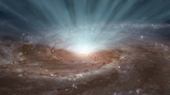 Il vento dei buchi neri modella le galassie. Influenzando il processo di formazione delle stelle