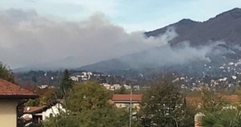 Incendi in Piemonte: ancora fuoco in Valsusa, 600 sfollati