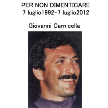 Ventennale dell'omicidio di Giovanni Carnicella